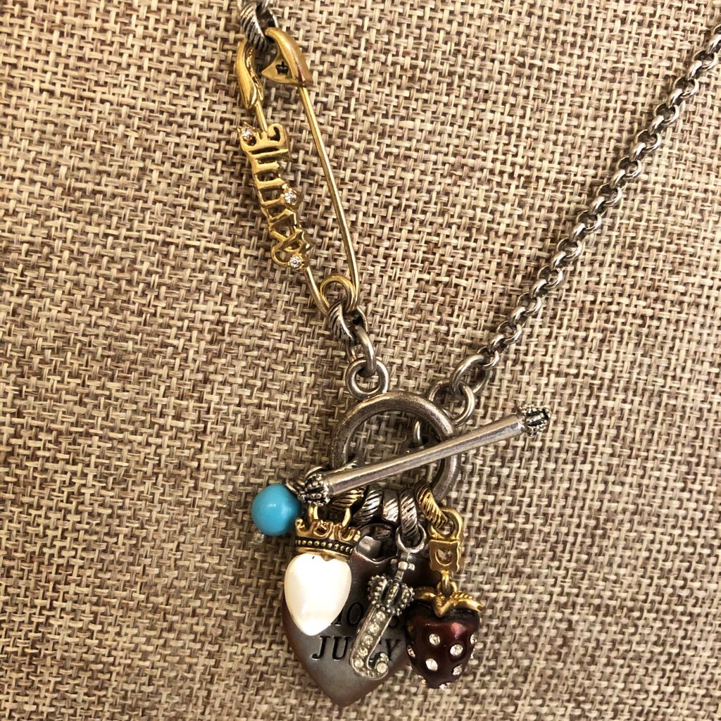 Juicy Couture Charm Necklace 24$